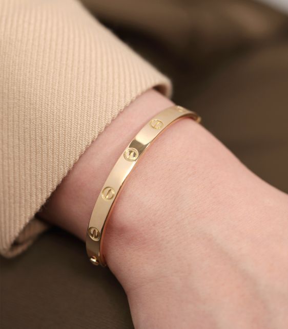 Stainless Steel Handcuff Bracelet & Bangle