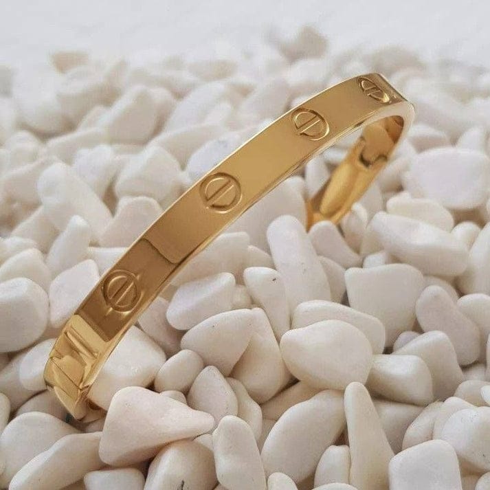 Stainless Steel Handcuff Bracelet & Bangle