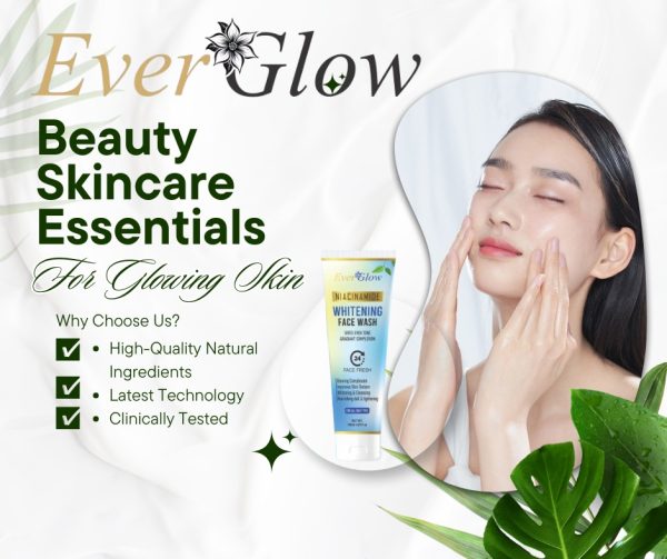 Ever Glow Whitening Face Wash – 120ml