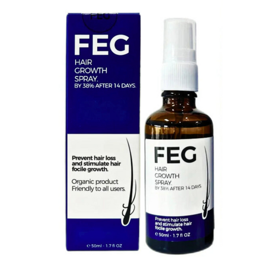 Feg Plus Beard & Hair Growth Serum Spray Powered By Nature For Visible Results | Best Quality Hair Growth Spray – Hair Serum