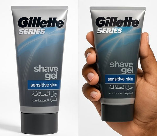 Portable Gillette Shave Gel – Best Quality Gel For Men – Shave Gel For Men – Gel For Men | Sensitive Skin – 60g – Without Box