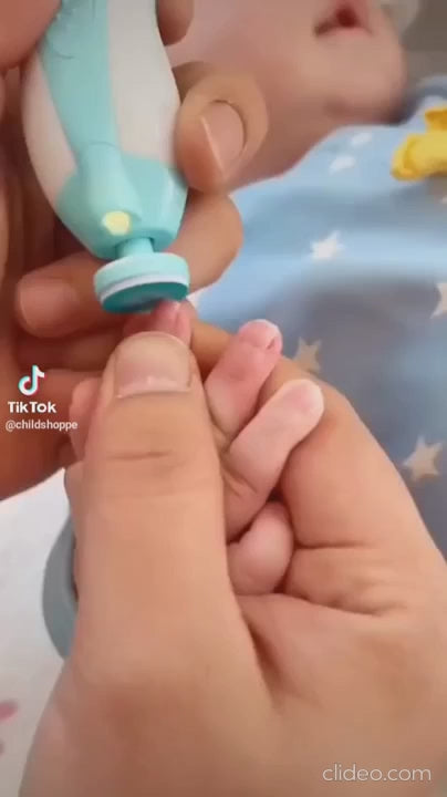 Baby Electric Nail Clipper Nail Cutter Manicure & Pedicure 0m+ | Baby Nail Trimmer
